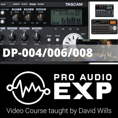 ProAudioEXP - Tascam DP-004/006/008