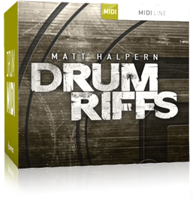 Toontrack Drum Riffs MIDI