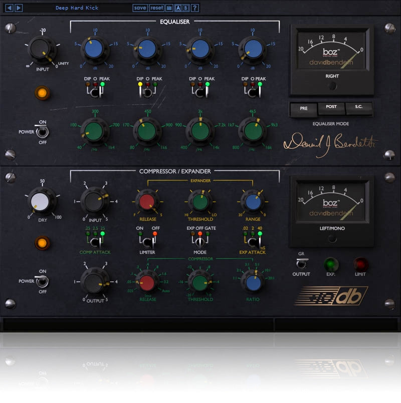 Boz Digital Labs +10db Compressor and Equalizer Bundle