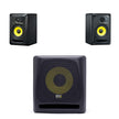 KRK Rokit RP5G3 + KRK10S + 4 XLR Cables Combo