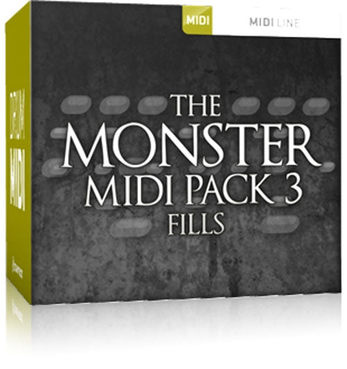 Toontrack Monster MIDI Pack 3 Fills
