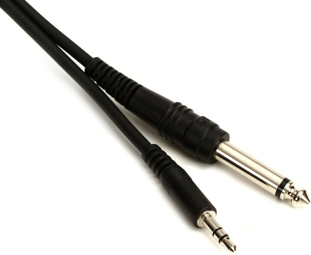 Hosa CMS-110 Balanced 3.5mm (M) to Balanced 1/4" (M) 10 ft.