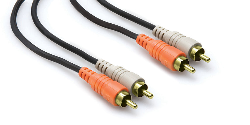 Hosa CRA-202AU Dual Gold Plated RCA 2m