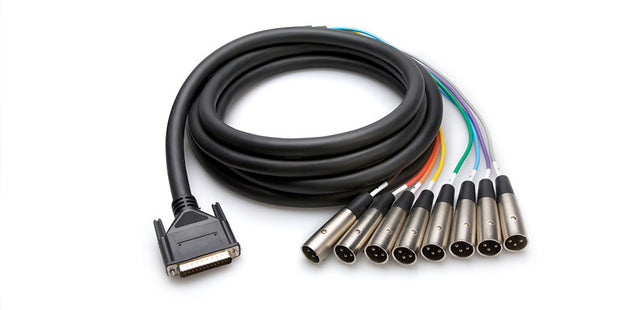 Hosa DTM-807 DB-25 to 8-XLR (M) 7m