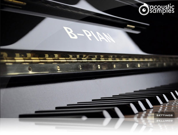 Acousticsamples B-PIAN Bad Upright Piano Library