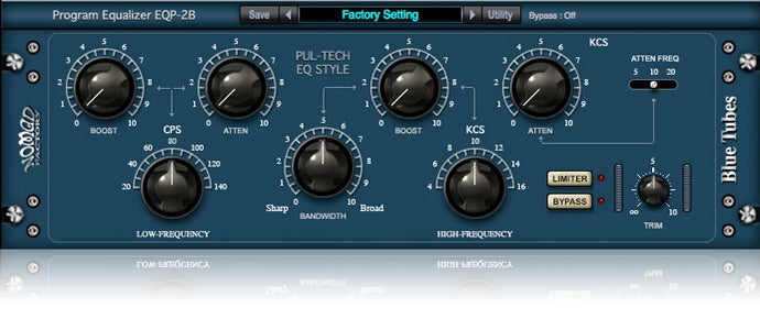 Nomad Factory Blue Tubes Equalizer PEQ2B