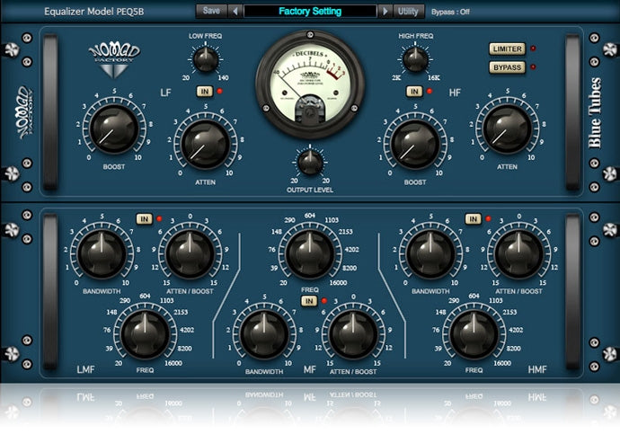 Nomad Factory Blue Tubes Equalizer PEQ5B