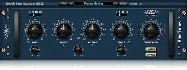 Nomad Factory Blue Tubes Equalizers Pack