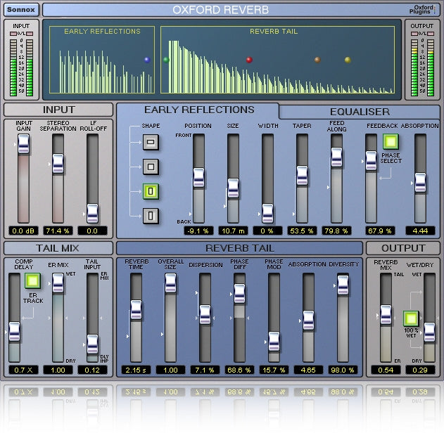 Sonnox Oxford Reverb HD-HDX