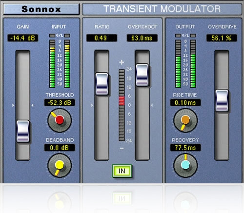 Sonnox Oxford TransMod Transient Modulator Native