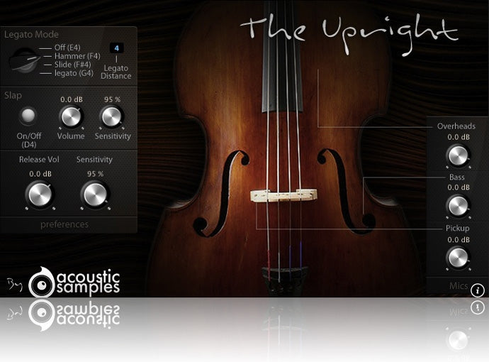Acousticsamples The Upright Upright Bass Library