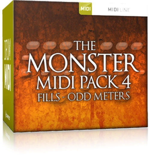 Toontrack Monster MIDI Pack 4 Fills Odd Meters