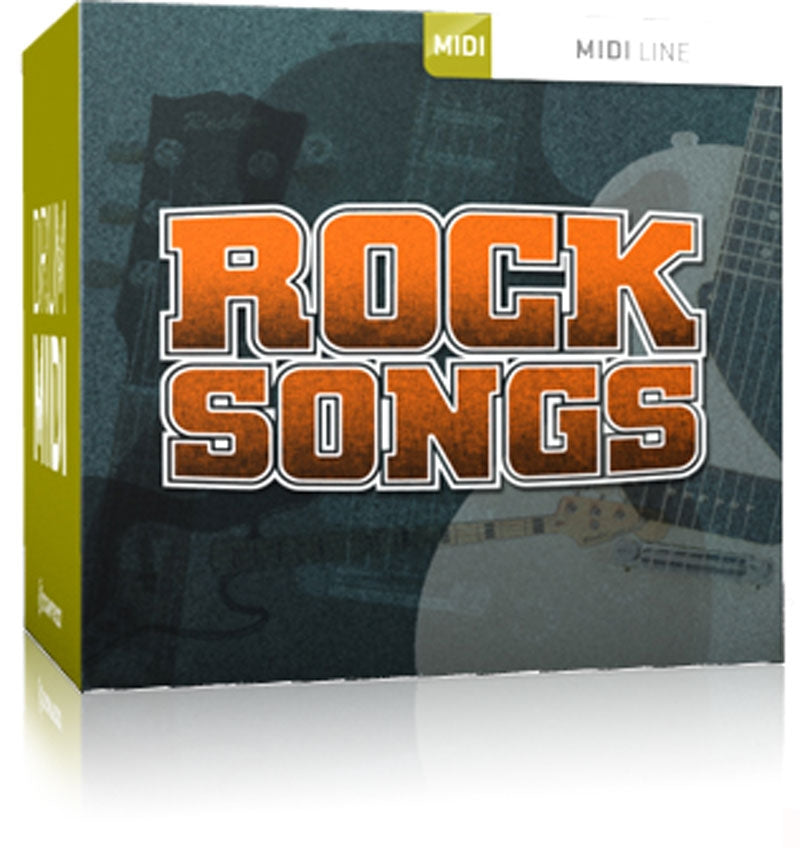 Toontrack Rock Songs MIDI