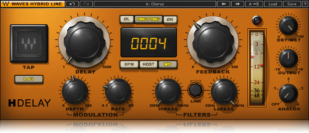 Waves H-Delay Hybrid Delay Native