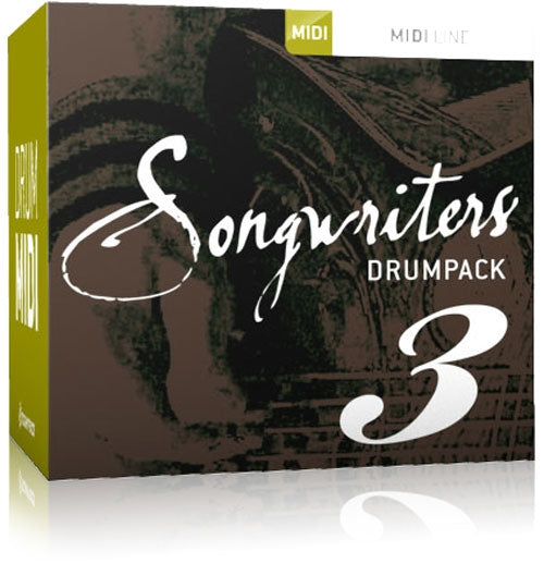 Toontrack Songwriter's Drumpack 3 MIDI