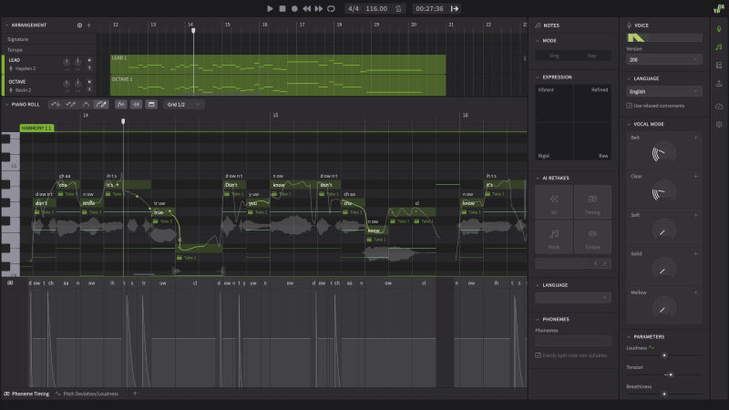 Dreamtonics Synthesizer V Pro Mandarin Bundle 3 Voices