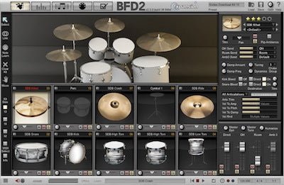 Sonic Reality EpiK DrumS-Sixties Downbeat Kit for BFD 2