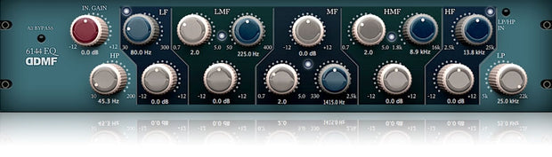 DDMF 6144 Neve Style Equalizer Plugin