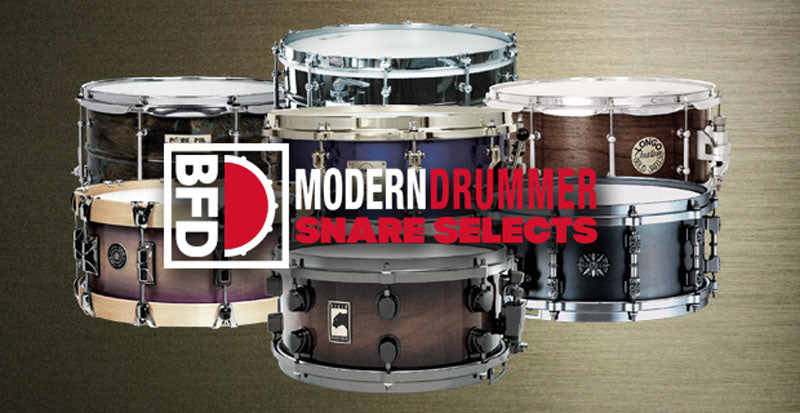 BFD Drums Modern Drummer Snare Selects