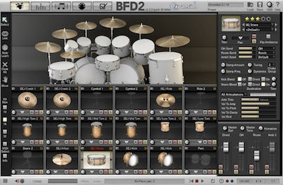Sonic Reality EpiK DrumS-Seventies EJ Kit for BFD2