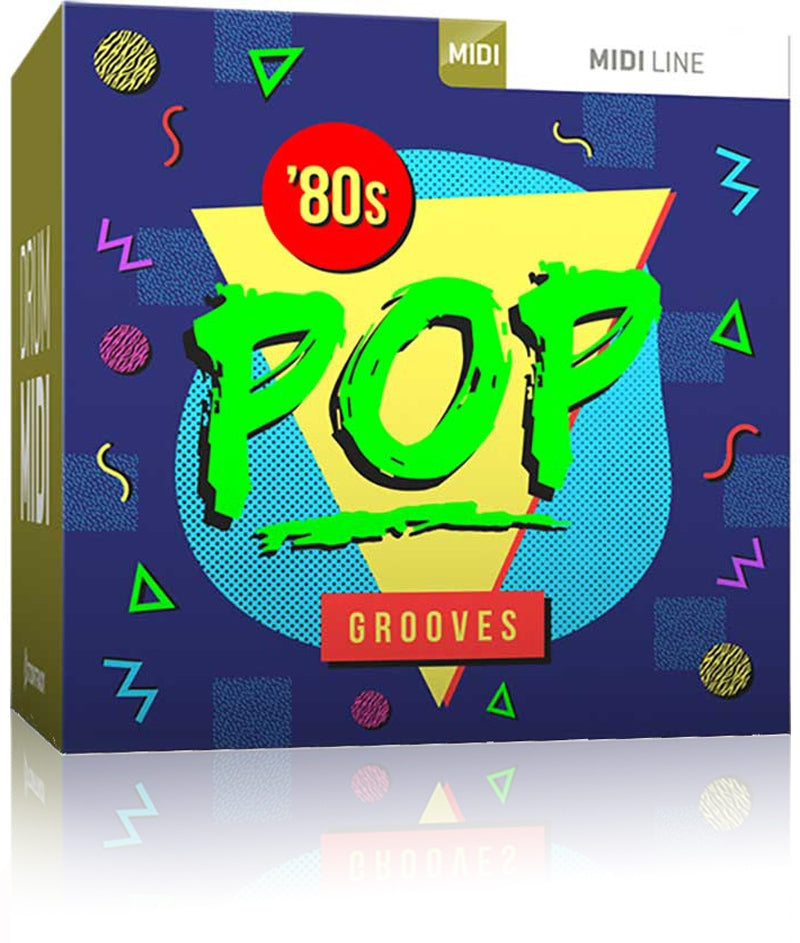 Toontrack Eighties Pop Grooves Drum MIDI