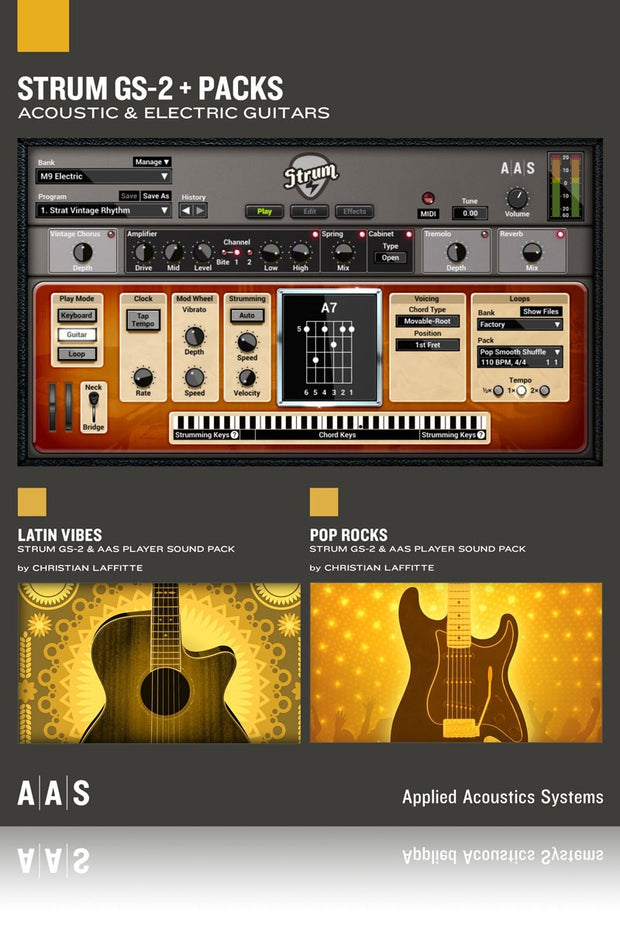 AAS Strum GS-2 + Packs Bundle