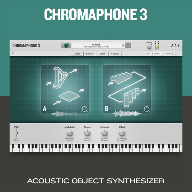 AAS Applied Acoustics Systems Chromaphone 3 Bundle