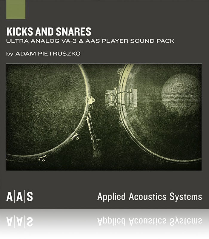 AAS Kicks and Snares Sound Pack for Ultra Analog