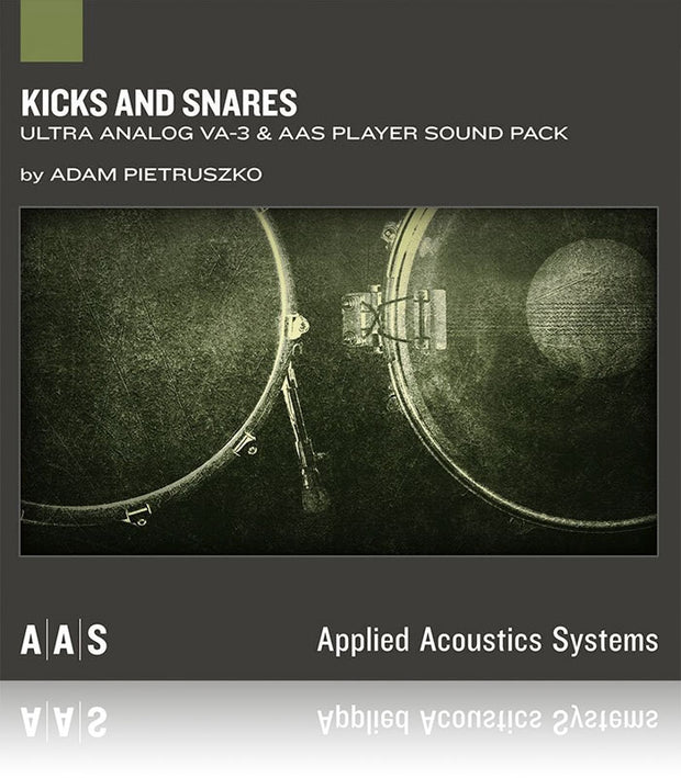 AAS Kicks and Snares Sound Pack for Ultra Analog