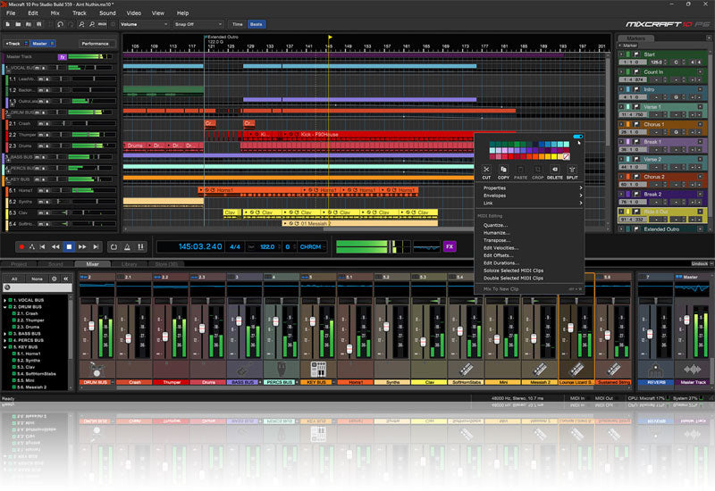 Acoustica Mixcraft Pro Studio 10