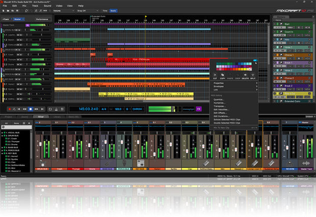 Acoustica Mixcraft Recording Studio 10