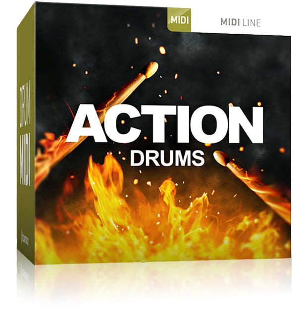 Toontrack Action Drums MIDI