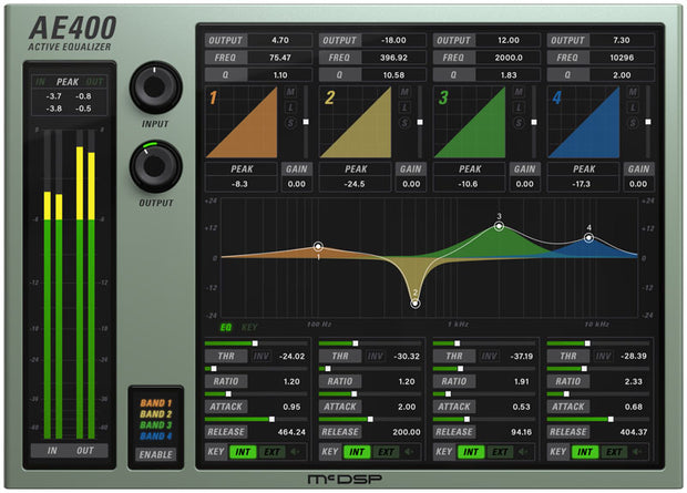 McDSP AE400 Active EQ Native V7