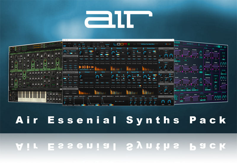 Air Music Tech AIR Essential Synths Pack: Loom | The Riser | Vacuum Pro