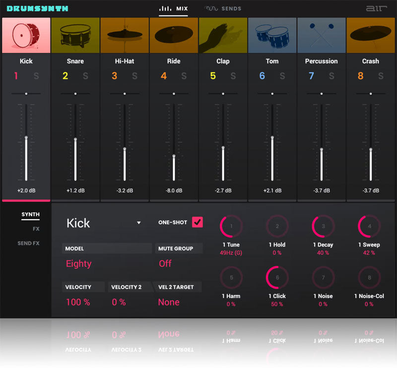 Air Music Tech Drum Synth