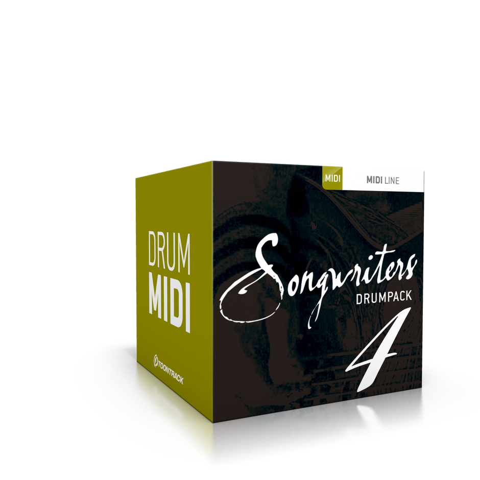 Toontrack Songwriter's Drumpack 4 MIDI