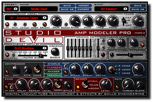 Studio Devil Amp Modeler Pro