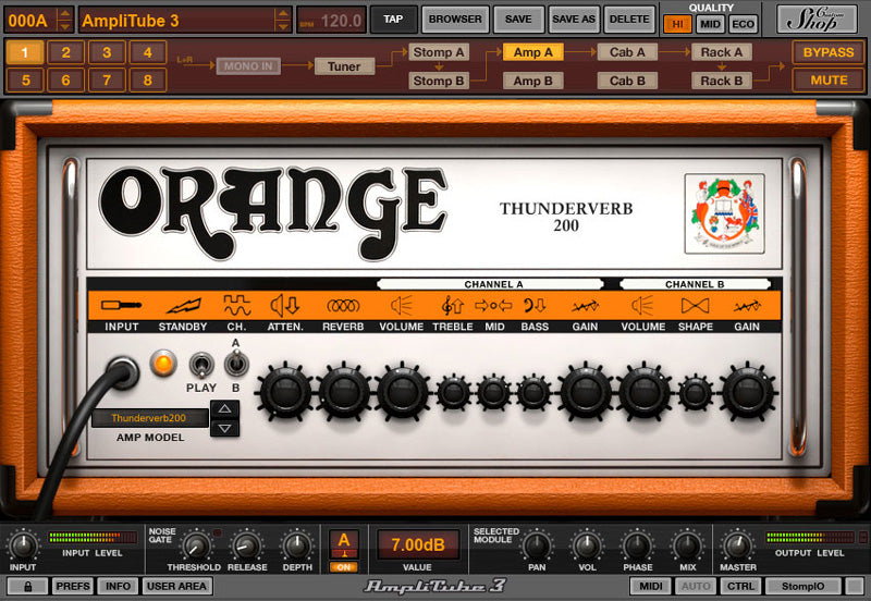IK Multimedia AmpliTube Orange
