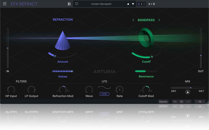 Arturia Efx REFRACT Versatile Unison Effect Plugin