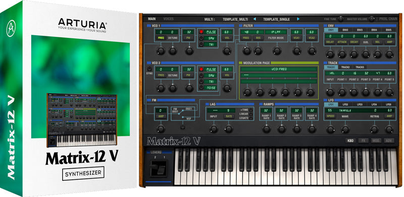 Arturia Matrix 12 V2 Oberheim Virtual Analog Synth Plugin
