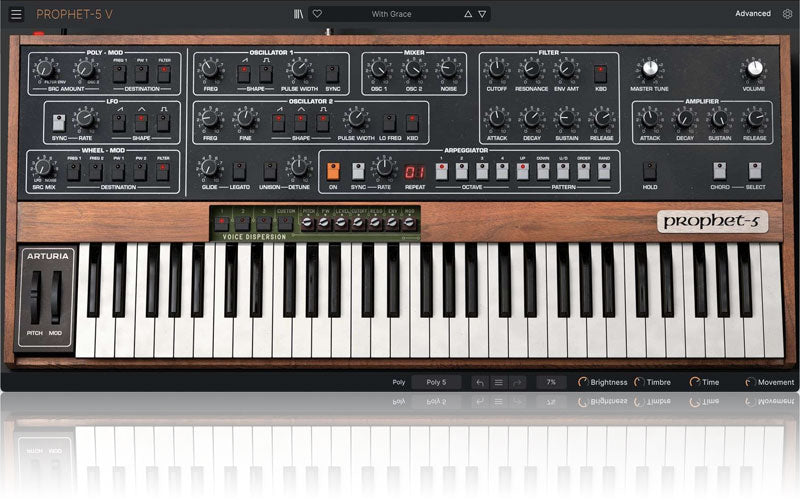 Arturia Prophet-5 V Analog Synthesizer Plugin