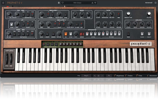 Arturia Prophet-5 V Analog Synthesizer Plugin