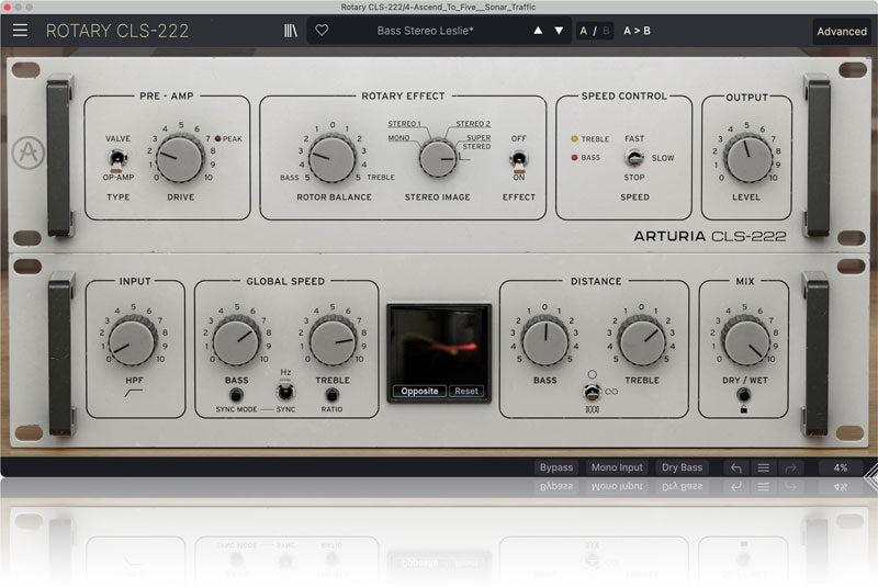 Arturia Rotary CLS-222 Leslie Rotary Speaker Plugin