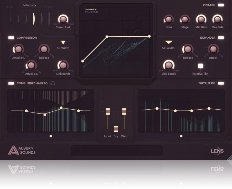 Auburn Sounds Lens Multiband Compander Plugin