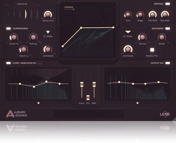 Auburn Sounds Lens Multiband Compander Plugin