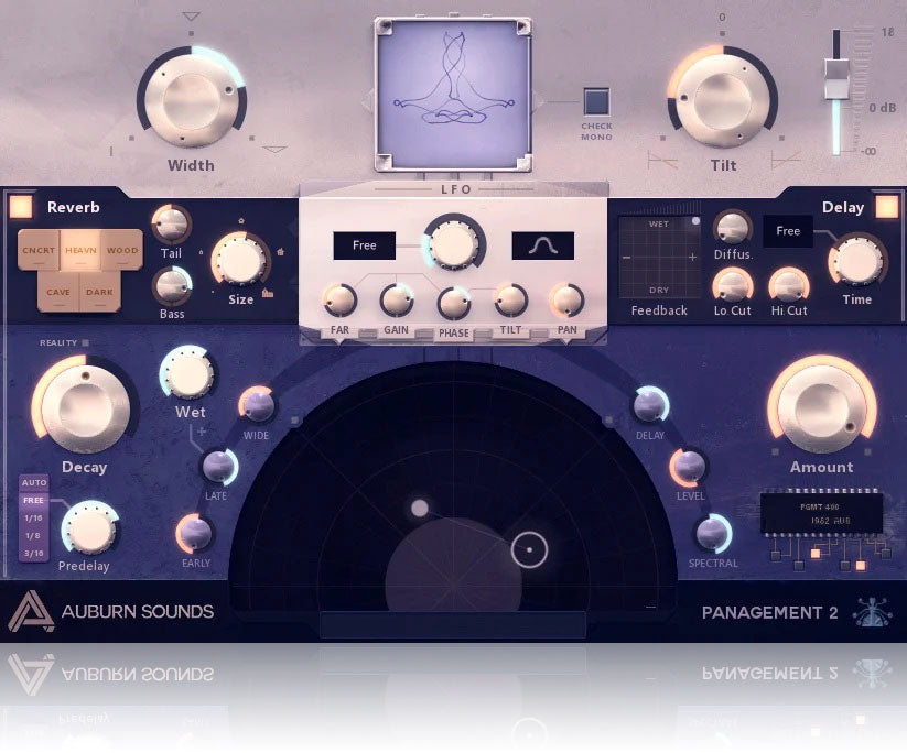 Auburn Sounds Panagement Binaural Reverb and Spatializer