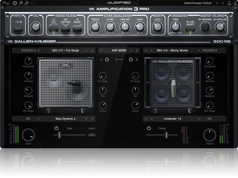Audified Gallien-Krueger Amplification 3 Pro