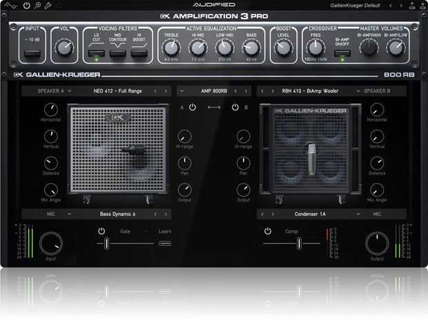 Audified Gallien-Krueger Amplification 3 Pro