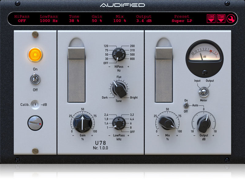 Audified U78 Saturator Plugin