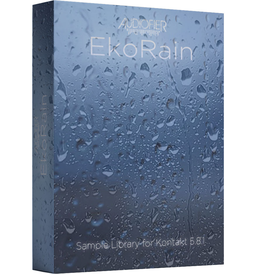 Audiofier EkoRain Ambient/Cinematic Kontakt Library